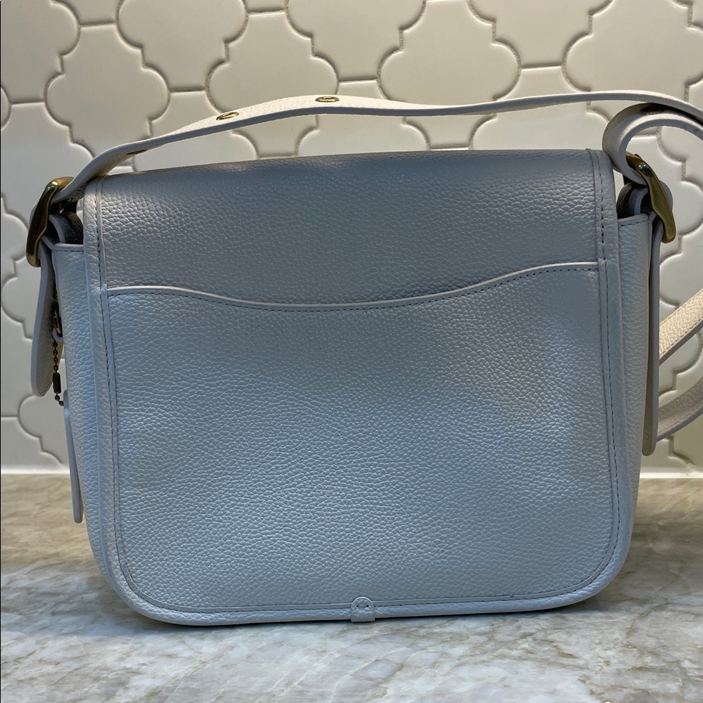 Coach Cream Crossbody Bag with Gold Accents - Picture 3 of 9